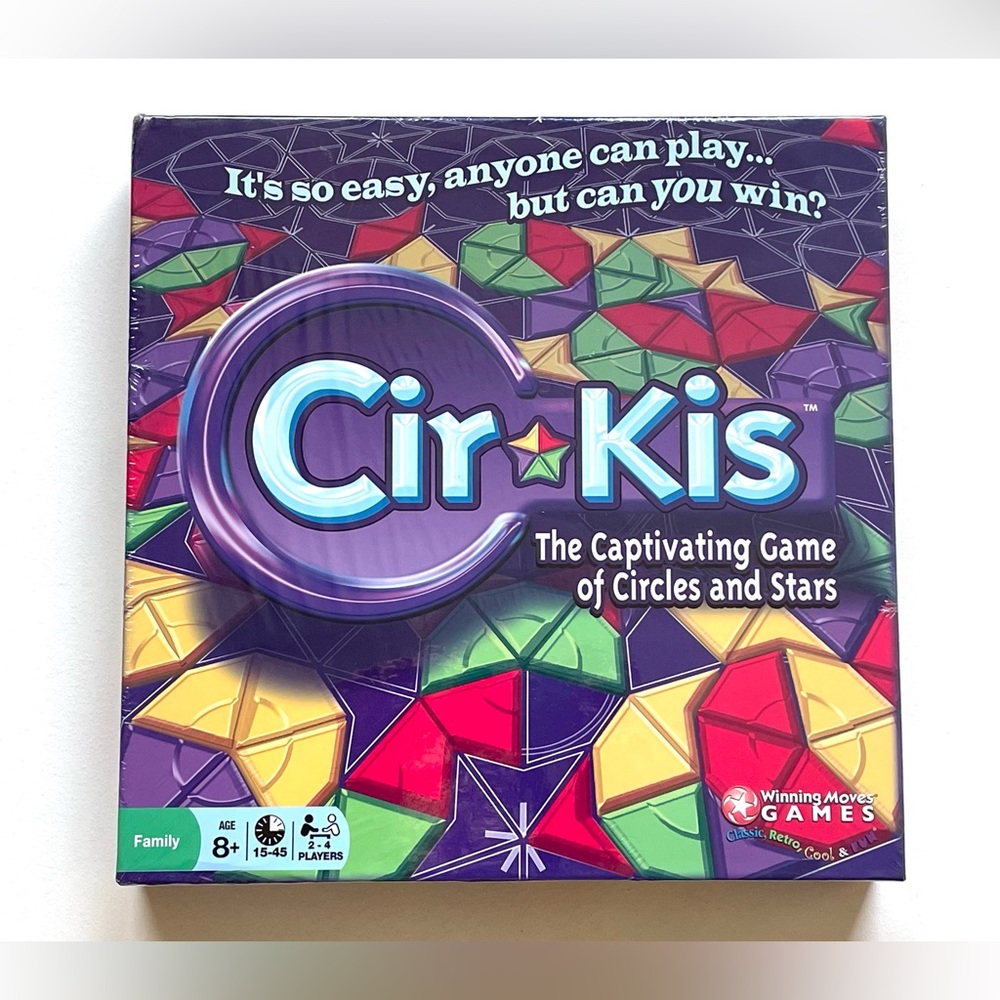 NIB CirKis-The Captivating Game of Circles and Stars 2009 Winning Moves Games